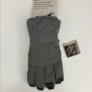 REI Co-op Dark Gray GORE-TEX Gloves